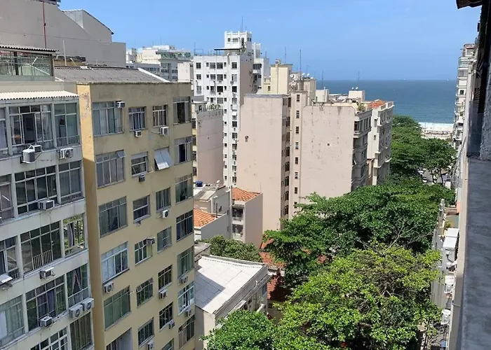 Apartamento 1 Quarto Com Varanda Com Vista Para O Mar Rio de Janeiro